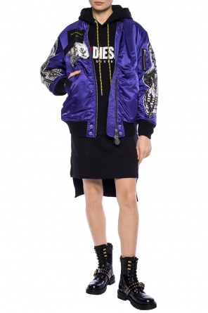 Patched bomber jacket, zdjęcie 2 Patched bomber jacket od Diesel